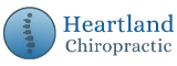 The Heartland Chiropractic of Morton website srolling logo